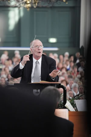Kees Glaubitz, oud-dirigent van COV Gorkum